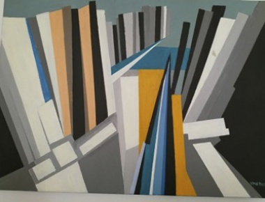 Marija Antonija Vranic, Shangaj, akril na platnu, 50x70, 2015.