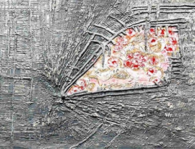 AMA ARTEM, Kristina Peras, Pukotina sjećanja, komb.tehnika, 50x70