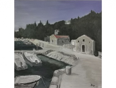 AMACIZ, Branka Etlinger, Lučica Dramalj, akril, 40x40, 2019.