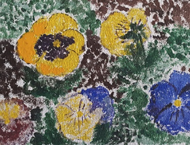 AMACIZ, Nada Horvatinčić, Mačuhice, akril na brusnom papiru, 23x14, 2020.jpg