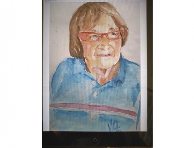 AMACIZ, Vera Glavić, Željka, akvarel, 20x10, 2019