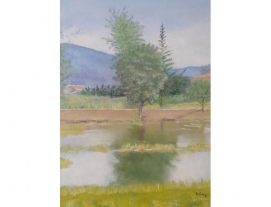AMA ARTEM, Božica Božić, Rijeka, ulje na platnu, 70x50, 2019.