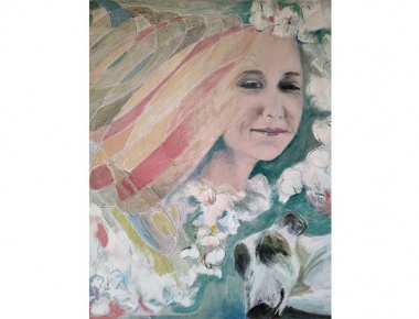 AMA ARTEM, Vesna Šprljan, Mara i Marta, akril na platnu, 50x50