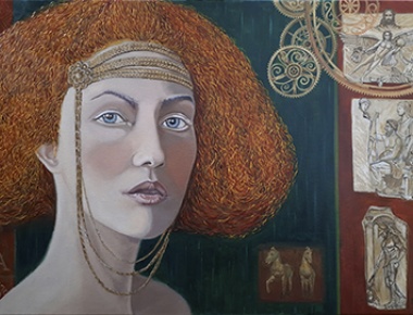 HLD, Davorko Ruff - Čuvarica vremena, ulje, 50x70cm