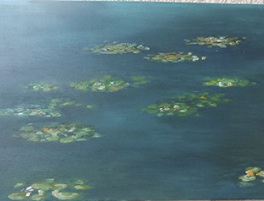 TOMISLAV PUNTAR, "Lopoči", ulje/platno, 40x60, 2019.