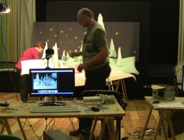 Rad na lutka-filmu Zimska priča, 2012.