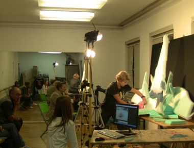 Rad na lutka-filmu Zimska priča, 2012.