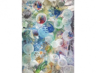 HLD, Nedjeljko Frane Erceg - Putem života, akril, 70x50cm